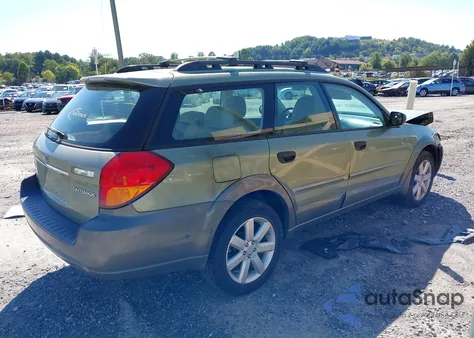 2007 Subaru Outback 2.5I from USA, damaged, VIN 4S4BP61C177301325